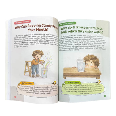 Kids Nature & Science Learning Notebook